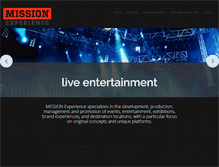 Tablet Screenshot of clearpathentertainment.com